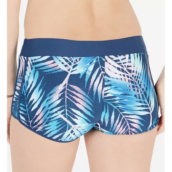 Go by Gossip Women's Breezing By Swim Shorts Size Medium Blue Multi - Picture 2 of 2